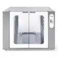 LIEVITATORE - MOD M2375 - Capacità teglie n. 12 cm 60x40 o GN 1/1 cm 53x32,5 - Statico - Potenza Kw 2 - Alimentazione 230 V 50/60 Hz - Dimensioni esterne cm L 93,5 x P 90,3 x 70,6 h - Norma CE