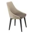 POLTRONCINA KONTEA - MOD. 590 - STRUTTURA A 4 GAMBE IN LEGNO - SEDILE E SCHIENALE IMBOTTITI IN TESSUTO - ALTEZZA SEDUTA cm 46 - PER USO INTERNO - DIM. Cm L 58 x P 58 x H 85 - NORMA CE - SU RICHIESTA SONO DISPONIBILI ALTRE FINITURE