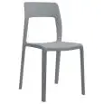 SEDIA - MOD. SH15 - STRUTTURA IN POLIPROPILENE - ALTEZZA SEDUTA cm 46 - IMPILABILE FINO A 4 PEZZI - PER USO ESTERNO - DIM. cm L 42 x P 40 x h 85 - NORMA CE