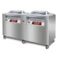 CONFEZIONATRICE SOTTOVUOTO A CAMPANA LINEA URANO LINE - Mod HYPER - N 2 BARRE SALDANTI PER ELEMENTO mm 550