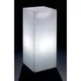 TAVOLO CUBO ALTO - MOD. LUMINOUS CUBO ALTO BLOK - CON LUCE A LED - STRUTTURA IN POLIETILENE - NORMA CE