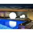 SFERE LUMINOSE - MOD. LUMINOUS SPHERES - STRUTTURA IN POLIETILENE - CON LUCE A LED - NORMA CE