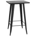 TAVOLO - MOD. CT60 - STRUTTURA IN METALLO VERNICIATO - PER USO INTERNO - DIM. cm L 60 x P 60 x h 105 - NORMA CE