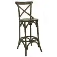 SGABELLO - MOD. HT38 - STRUTTURA IN LEGNO - ALTEZZA SEDUTA cm 76 - PER USO INTERNO - DIM. cm L 41 x P 36,5 x  h 113 - NORMA CE