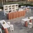 BANCONE BAR PER ESTERNO - MOD. FROZEN