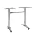 BASE - MOD. MTB014 - STRUTTURA IN ALLUMINIO ACCIAIO E GHISA - DOTATO DI PIEDINI REGOLABILI - DIM.  H 71 cm - NORMA CE