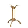 BASE - MOD. CA101B - STRUTTURA IN ALLUMINIO - VERNICIATO BAMBU' - DIM. cm H 70 - NORMA CE