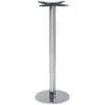 BASE - MOD. 6029C - STRUTTURA IN ACCIAIO CROMATO - DOTATO DI PIEDINI REGOLABILI - DIM. cm L Ø 40 x h 110 - NORMA CE