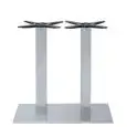 BASE - MOD. 6033I - STRUTTURA IN ACCIAIO INOX SATINATO - DOTATO DI PIEDINI REGOLABILI - DIM. cm L 40 x P 75 x h 73 - NORMA CE