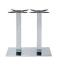 BASE - MOD. 341C - STRUTTURA IN ACCIAIO CROMATO - DOTATO DI PIEDINI REGOLABILI - DIM. cm L 40 x P 70 x h 72 - NORMA CE