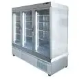 VETRINA REFRIGERATA PER PASTICCERIA E GELATERIA - MOD. TEK/68 - STRUTTURA ESTERNA IN ALLUMINIO ANODIZZATO - VETRO BASSO EMISSIVO - TEMP. °C +5/-25 - ALIMENTAZIONE MONOFASE - REFRIGERAZIONE VENTILATA - VETRO ESPOSITIVO A SCELTA SU 1, 3 o 4 LATI - DIM. CM L