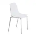 SEDIA ALHAMBRA - MOD. ALHAMBRA TP - SCOCCA IN TECNOPOLIMERO MONOCOLORE O MULTICOLORE - TELAIO IN TECNOPOLIMERO BIANCO - PER USO INTERNO/ESTERNO - DIM. cm L 49 x P 48 x H 82 - NORMA CE