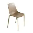 SEDIA ALHAMBRA - MOD. ALHAMBRA ECO - SCOCCA E STRUTTURA 4 GAMBE IN COMPOSITO DI LEGNO E MATERIALE PLASTICO - PER USO INTERNO - DIM. cm L 49 x P 48 x H 82 - NORMA CE