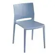 SEDIA BAKHITA - MOD. BAKHITA - SEDIA BI-MATERIALE IN TECNOPOLIMERO - PER USO INTERNO/ESTERNO - DIM. cm L 44 x P 54 x H 80 - NORMA CE