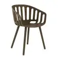 SEDIA BASKET - MOD. BASKET CHAIR BP - SCOCCA IN TECNOPOLIMERO - TELAIO IN CO-INIEZIONE METALLO-POLIMERO - PER USO INTERNO/ESTERNO - DIM. cm L 59 x P 54 x H 79 - NORMA CE