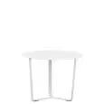 Tavolino - colore bianca - Struttura in alluminio verniciato - Modello 1557-T13-01
