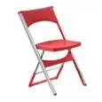 SEDIA COMPACT - MOD. COMPACT - SEDUTA PIEGHEVOLE CON STRUTTURA IN ALLUMINIO E TECNOPOLIMERO - PER USO INTERNO/ESTERNO - DIM. cm L 43,5 x P 47 x H 77,5 - NORMA CE