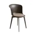 SEDIA EPICA - MOD. EPICA SR - SEDIA IN TECNOPOLIMERO GIREVOLE CON MECCANICA INTEGRATA "TORNO"CHE PERMETTE ALLA SEDUTA DI RITORNARE ALLA POSIZIONE ORIGINALE, CUSCINO IMBOTTITO - PER USO INTERNO - DIM. cm L 55 x P 51 x H 79 - NORMA CE