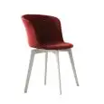 SEDIA DRESS EPICA - MOD. DRESS EPICA SR - SEDUTA TAPPEZZATA GIREVOLE CON MECCANICA INTEGRATA "TORNO"CHE PERMETTE ALLA SEDUTA DI RITORNARE ALLA POSIZIONE ORIGINALE - FINITURA GAMBE DISPONIBILE IN DIVERSI COLORI - IMBOTTITURA DISPONIBILE IN DIVERSI TESSUTI 
