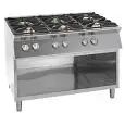 Cucina a gas 6 fuochi Allforfood CG960G linea UNIKA
