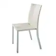 SEDIA LIBERTY - MOD. LIBERTY - GAMBE IN ALLUMINIO ANODIZZATO - SEDUTA E SCHIENALE IN TECNOPOLIMERO - PER USO INTERNO/ESTERNO - DIM. cm L 41 x P 56 x H 86 - NORMA CE
