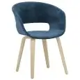 POLTRONCINA - MOD. YG100 - STRUTTURA IN LEGNO MULTISTRATO DI FAGGIO - RIVESTIMENTO IN TESSUTO - ALTEZZA SEDUTA cm 44 - PER USO INTERNO - DIM. cm L 46 x P 42 x h 77 - NORMA CE
