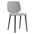 SEDIA BABILA IMBOTTITA - MOD. BABILA 2751 - GAMBE IN FRASSINO - SCOCCA IN TECNOPOLIMERO RIVESTITA IN TESSUTO O FINTA PELLE - PER USO INTERNO - DIM. cm L 45 x P 50,5 x H 80 - NORMA CE