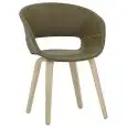 POLTRONCINA - MOD. YG101 - STRUTTURA IN LEGNO MULTISTRATO DI FAGGIO - RIVESTIMENTO IN ECOPELLE - ALTEZZA SEDUTA cm 44 - PER USO INTERNO - DIM. cm L 46 x P 42 x h 77 - NORMA CE