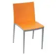 SEDIA OVER - MOD. OVER - SEDIA 4 GAMBE IN TECNOPOLIMERO BI-COLORE - PER USO INTERNO/ESTERNO - DIM. cm L 44 x P 49 x H 78 - NORMA CE