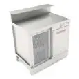 BANCO BAR REFRIGERATO - SEMILAVORATO DA PANNELLARE - MOD. BBR10CB1V - ALIMENTAZIONE V 230/50Hz MONOFASE - CON PREDISPOSIZIONE PER BANCALINA - PIANO CON INVASO - CON UNITA' CONDENSATRICE INCORPORATA - DIM. Cm L 100 x P 70 x h 113,1