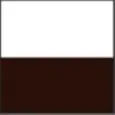 COLORE TELAIO BIANCO CON SEDUTA MARRONE