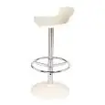 SGABELLO FREE - MOD. FREE - SEDUTA IN TECNOPOLIMERO - TELAIO CROMATO - COLORE BASE ABBINATO ALLA SEDUTA - GIREVOLE - PER USO INTERNO - DIM. cm L 37 x P 36 - NORMA CE