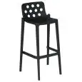 SGABELLO ISIDORO - MOD. ISIDORO 76 - SGABELLO IMPILABILE IN CO-INIEZIONE POLIMERO-METALLO - PER USO INTERNO/ESTERNO - DIM. cm L 48 x P 46 x H 97 - NORMA CE