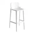 SGABELLO ISIDORO - MOD. ISIDORO 66 - SGABELLO IMPILABILE IN CO-INIEZIONE POLIMERO-METALLO - PER USO INTERNO/ESTERNO - DIM. cm L 45 x P 43 x H 87 - NORMA CE