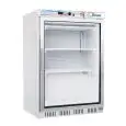 ARMADIO FRIGORIFERO IN LAMIERA VERNICIATA E ABS - STATICO - ECO - Mod. G-EF200G - N. 1 PORTA IN VETRO - CAPACITA' LT 130 - TEMPERATURA -18º/-22ºC - Dim. cm L 60 x P 60 x h 85,5 - Norma CE