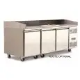 Banco pizza refrigerato in acciaio inox Allforfood FQG4596GR