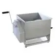 MISCELATORE DI CARNE BIPALA MANUALE  - MOD. M402P -  Capienza:40 Kg - Dimensioni cm. L 54 X P 46 X h 42 - Norma CE