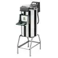 PELAPATATE Mod. PPF25 - Capacità carico kg 25 - Produzione oraria kg/h 450 - (Dotato di un piattello patate e cavalletto mod. CB ) - ALIMENTAZIONE MONOFASE o TRIFASE - Potenza hp 1,5 / 1100W - Norma CE