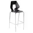 SGABELLO PRODIGE - MOD. PRODIGE 67 - SEDUTA IN TECNOPOLIMERO - TELAIO CROMATO O VERNICIATO - ALTEZZA SEDUTA cm 67 - PER USO INTERNO/ESTERNO - DIM. cm L 42 x P 46 - NORMA CE