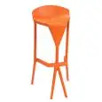 SGABELLO SHIVER - MOD. SHIVER - SGABELLO IMPILABILE IN TECNOPOLIMERO - PER USO INTERNO/ESTERNO - DIM. cm L 43 x P 45 - NORMA CE