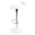 SGABELLO SWING - MOD. SWING A - SEDUTA IN TECNOPOLIMERO - TELAIO CROMATO - COLORE BASE ABBINATO ALLA SEDUTA - GIREVOLE E REGOLABILE IN ALTEZZA - PER USO INTERNO - CONFEZIONE DA N. 3 - DIM. cm Ø 40 x H 91 - NORMA CE