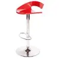 SGABELLO SWING - MOD. SWING AV - SEDUTA IN TECNOPOLIMERO - TELAIO E BASE CROMATI - GIREVOLE E REGOLABILE IN ALTEZZA - PER USO INTERNO - CONFEZIONE DA N. 3 - DIM. cm Ø 38 x H 91 - NORMA CE
