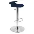 SGABELLO TOM - MOD. TOM AV - SEDUTA IN TECNOPOLIMERO - TELAIO E BASE CROMATI - GIREVOLE E REGOLABILE IN ALTEZZA - PER USO INTERNO - CONFEZIONE DA N. 3 - DIM. cm Ø 38 x H 60/75 - NORMA CE