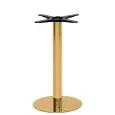 Base - colore ottone - Struttura in acciaio inox ottonato, piedini regolabili - Modello 1646-EG2-02