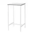 TAVOLO - MOD. CLARO SLIM - STRUTTURA IN METALLO SOVRASTAMPATO CON TECNOPOLIMERO - PIANO IN LAMINATO - PER USO INTERNO -  DIM. cm L 60 x P 60 x H 110 - NORMA CE