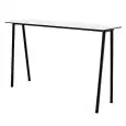 TAVOLO - MOD. FORMAT - TAVOLO ALTO - STRUTTURA IN METALLO SOVRASTAMPATO CON TECNOPOLIMERO - PIANO IN COMPACTOP - PER USO INTERNO/ESTERNO - ALTEZZA cm 110 - NORMA CE