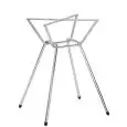 Base - colore alluminio - Struttura in acciaio inox cromato - Modello 1647-EC1