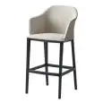 SGABELLO MANAA - MOD. MANAA 79 - TELAIO IN TECNOPOLIMERO - SGABELLO RIVESTITO - PER USO INTERNO - DIM. cm L 50,5 x P 55 x H 112 - NORMA CE