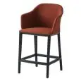 SGABELLO MANAA - MOD. MANAA 69 - TELAIO IN TECNOPOLIMERO - SGABELLO RIVESTITO - PER USO INTERNO - DIM. cm L 50,5 x P 55 x H 102 - NORMA CE