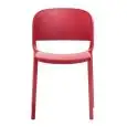 SEDIA DOME - MOD. DOME 260 - SEDIA IN POLIPROPILENE CARICATO CON FIBRA DI VETRO - PER USO INTERNO/ESTERNO - DIM. cm L 52 x P 53 x H 81 - NORMA CE